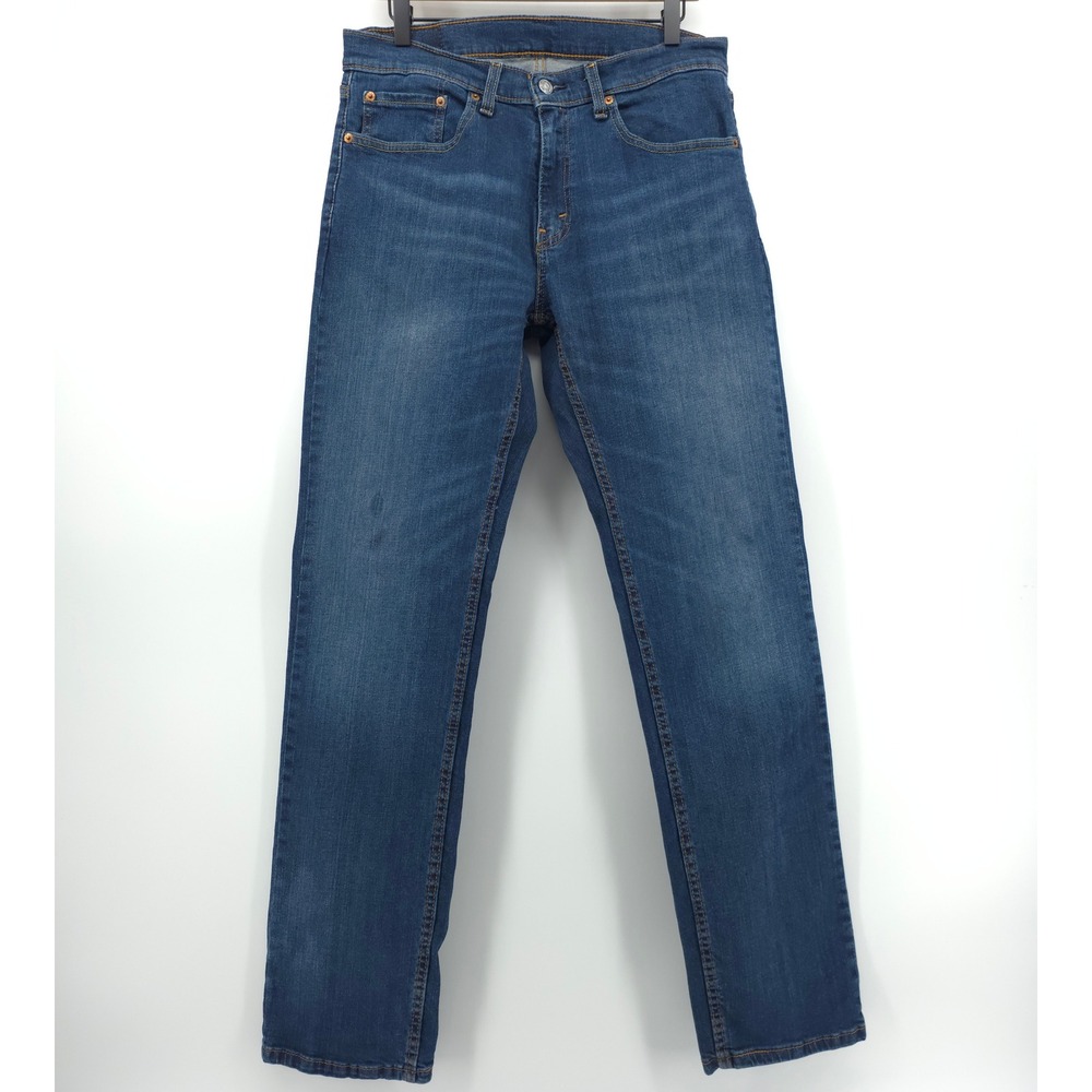 Levis Mens Jeans 559 Relaxed Straight 32x34 Blue Medium Wash Denim 00559-0421